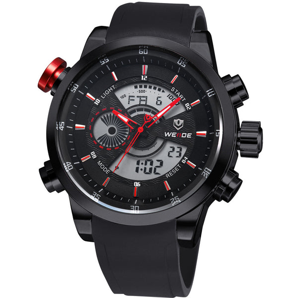 2016 NEW Fashion WEIDE Luxury Brand Men's Quartz Digital Watches Men Casual Sports Clock Military Wristwatches relogio masculino