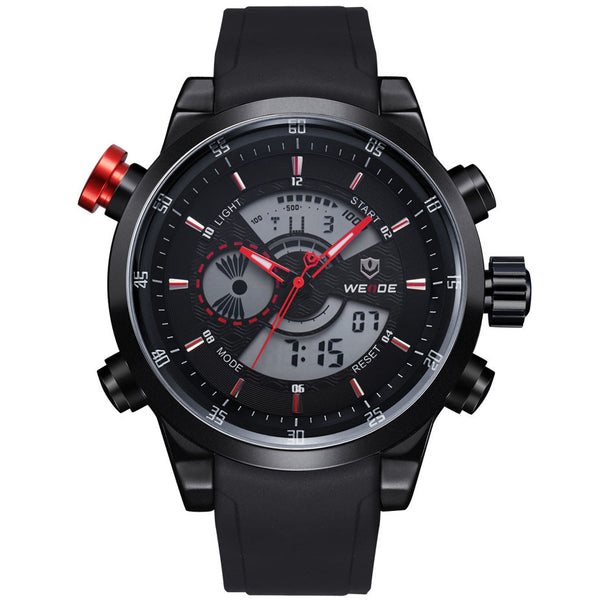 2016 NEW Fashion WEIDE Luxury Brand Men's Quartz Digital Watches Men Casual Sports Clock Military Wristwatches relogio masculino