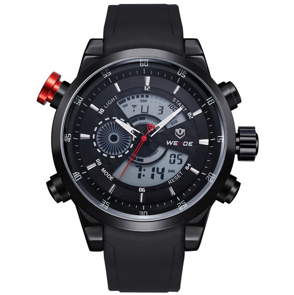 2016 NEW Fashion WEIDE Luxury Brand Men's Quartz Digital Watches Men Casual Sports Clock Military Wristwatches relogio masculino