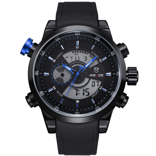 2016 NEW Fashion WEIDE Luxury Brand Men's Quartz Digital Watches Men Casual Sports Clock Military Wristwatches relogio masculino