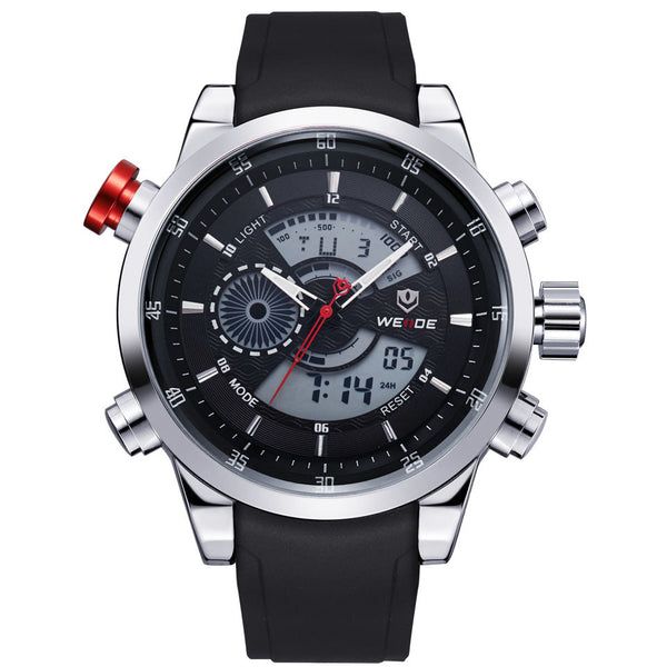 2016 NEW Fashion WEIDE Luxury Brand Men's Quartz Digital Watches Men Casual Sports Clock Military Wristwatches relogio masculino