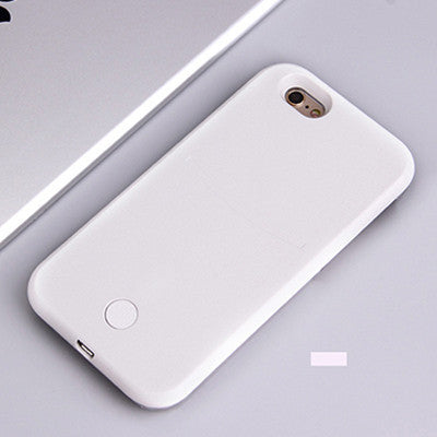 2016 New Portable Charger Case Selfie Luminous Case Rechargeable Case for iPhone 6 6s 6Plus 6s 7s 7Plus Cases