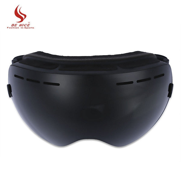 Be Nice Double Lens UV400 Anti-Fog Big Spherical Skiing Glasses Winter Sport Protective Snowboard Skiing Eyewear Goggles Glasses