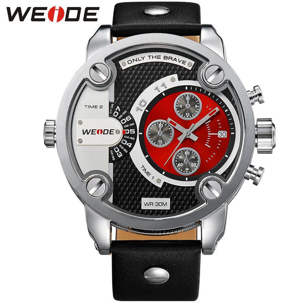 New Popular Fashion Casual Luxury Watch Men Watches Men's Quartz Watch Clock Relojes Army Military Vogue Wristwatches 2016 Weide