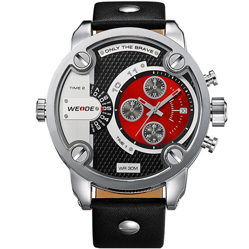 New Popular Fashion Casual Luxury Watch Men Watches Men's Quartz Watch Clock Relojes Army Military Vogue Wristwatches 2016 Weide